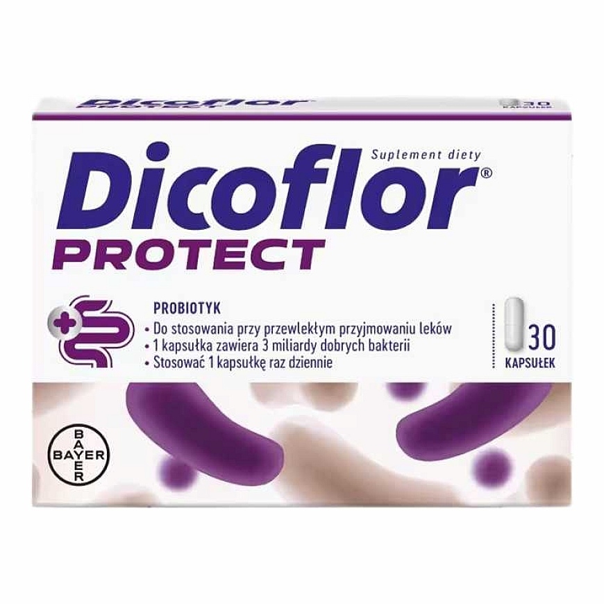 Dicoflor „Protect“ probioottinen ravintolisä, 30 kapselia