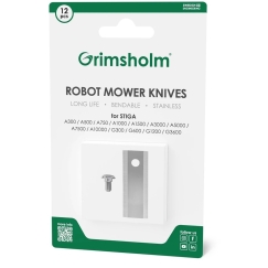Grimsholm blades and screws for Stiga A & B robotic lawnmower, 12 pcs.