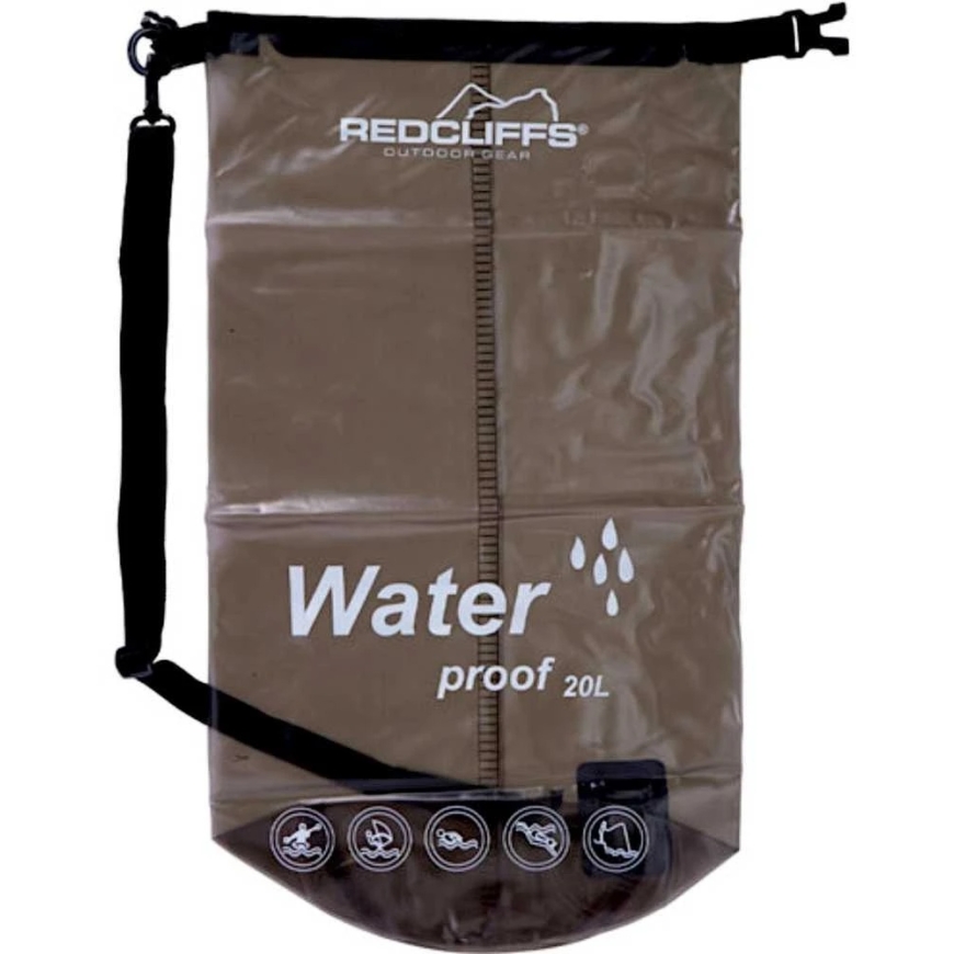 Redcliffs Black Waterproof 20L Bag