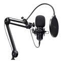 Trust GXT 270 Emita II+ Black Podcast microphone