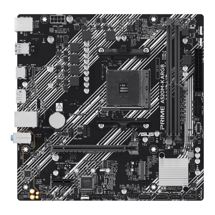 ASUS PRIME A520M-K ARGB AMD A520
