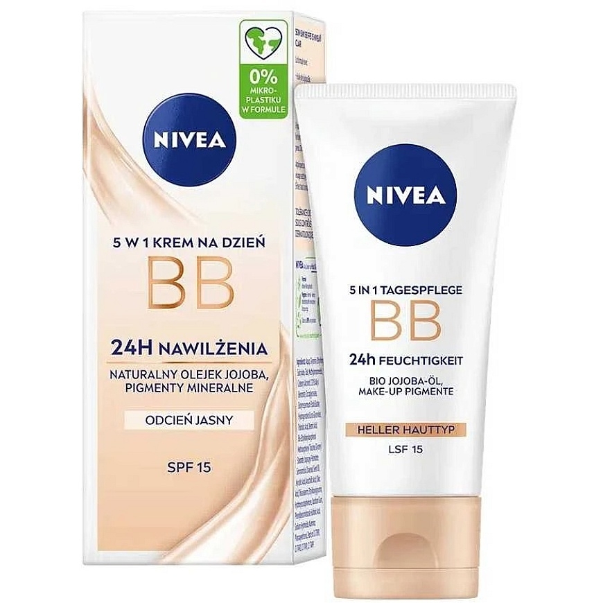 Nivea BB krēms 5 vienā  mitrinošs