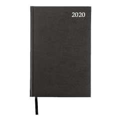 Fat Kalendorius STANDARD 2027, PVC, A5, matt black LT