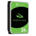 Seagate Barracuda Desktop 24TB HDD sisemine kõvaketas 7200 RPM 512 MB 3.5" Jada ATA Seagate Barracuda Desktop 24TB HDD sisemine kõvaketas 7200 RPM 512 MB 3.5" Jada ATA