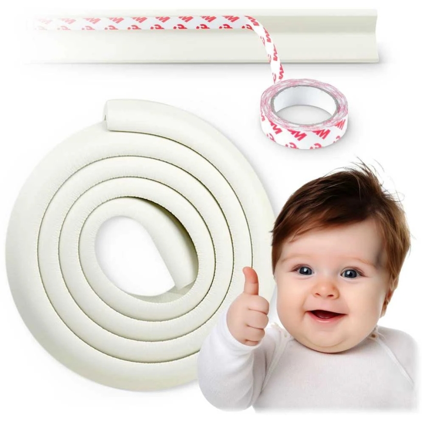 Ricokids 798700 Apsauginā putu lente, balta
