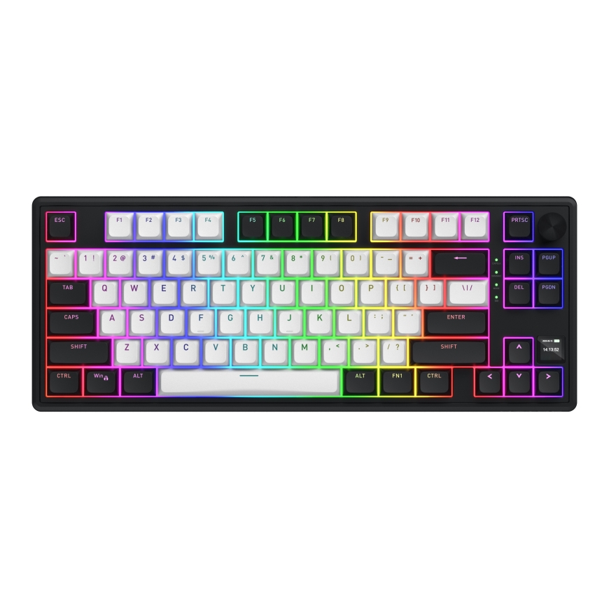 HATOR Skyfall 80 MAG ULTIMA 8K wireless keyboard Gaming USB + RF Wireless + Bluetooth QWERTY US English Black, White