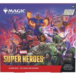 Wizards of the Coast Magic: The Gathering - Marvel Super Heroes Scene Box: Villains Unleashed