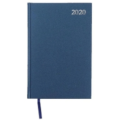 Fat Kalendorius STANDARD 2027, PVC, A5, mėlyna