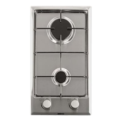 Beko HDCG 32220 SX pliidiraud Roostevaba teras Sisseehitatud Gaas 2 tsoon(id)