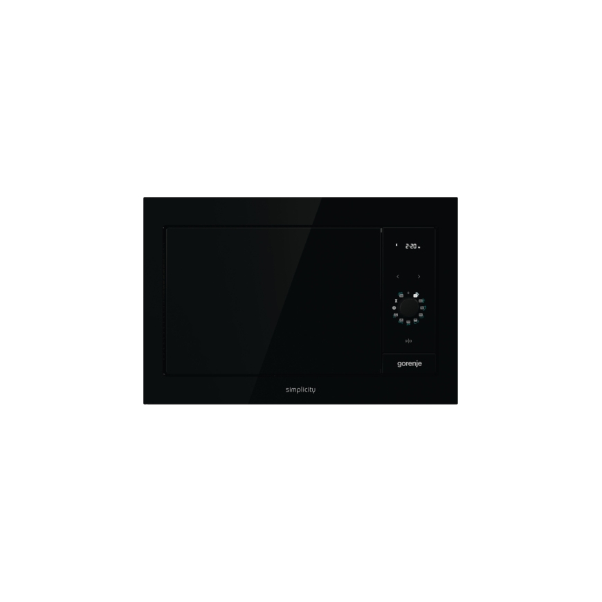 Gorenje BM235G1SYB Juoda Kombinuota mikrobangų krosnelė Įmontuoti 23 L 900 W