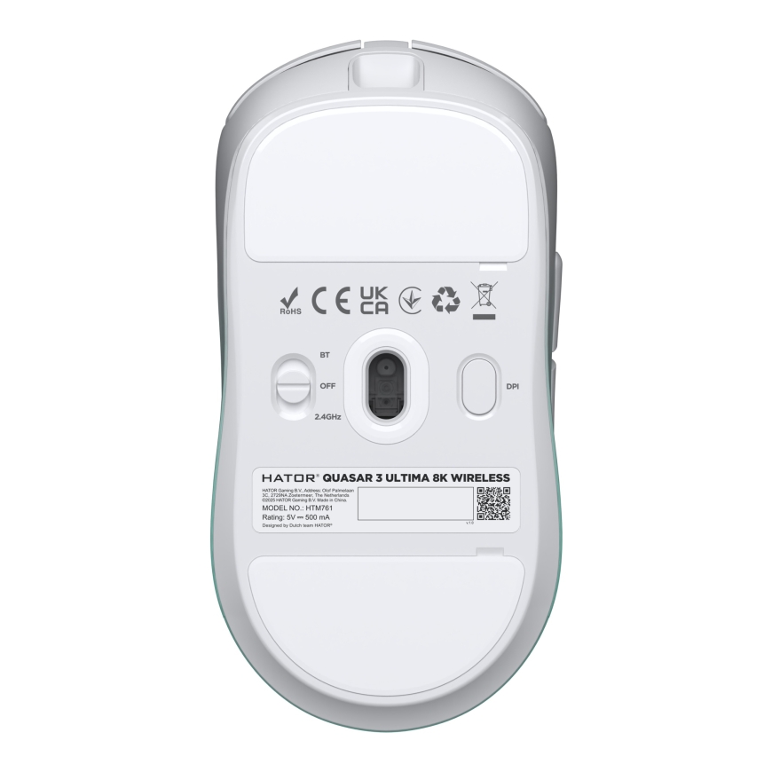 Hator HTM761 Quasar 3 ULTIMA 8K 30000dpi Wireless mouse for game – 3