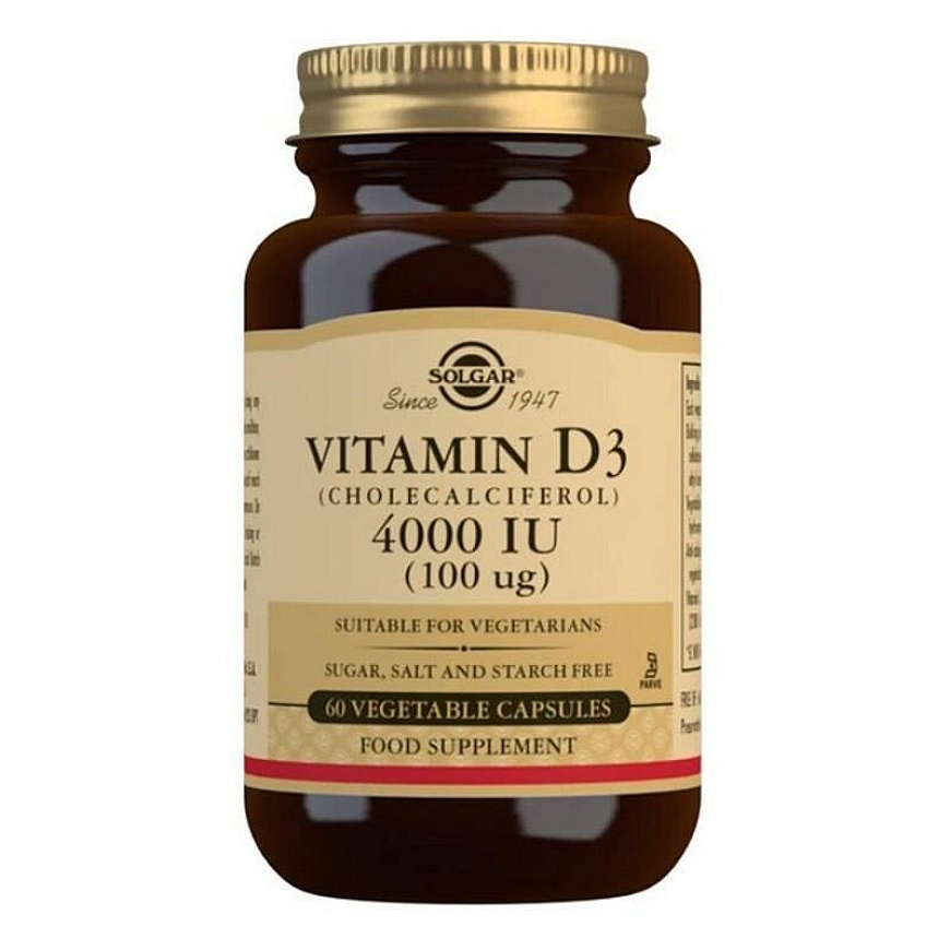 Solgar Vitamīns D-3 4000 SV 60