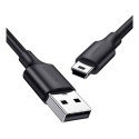 USB to Mini USB Cable UGREEN US132, 1.5m (black) USB to Mini USB Cable UGREEN US132, 1.5m (black)