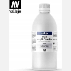 Vallejo Vallejo: Matte Acrylic Varnish 500 ml