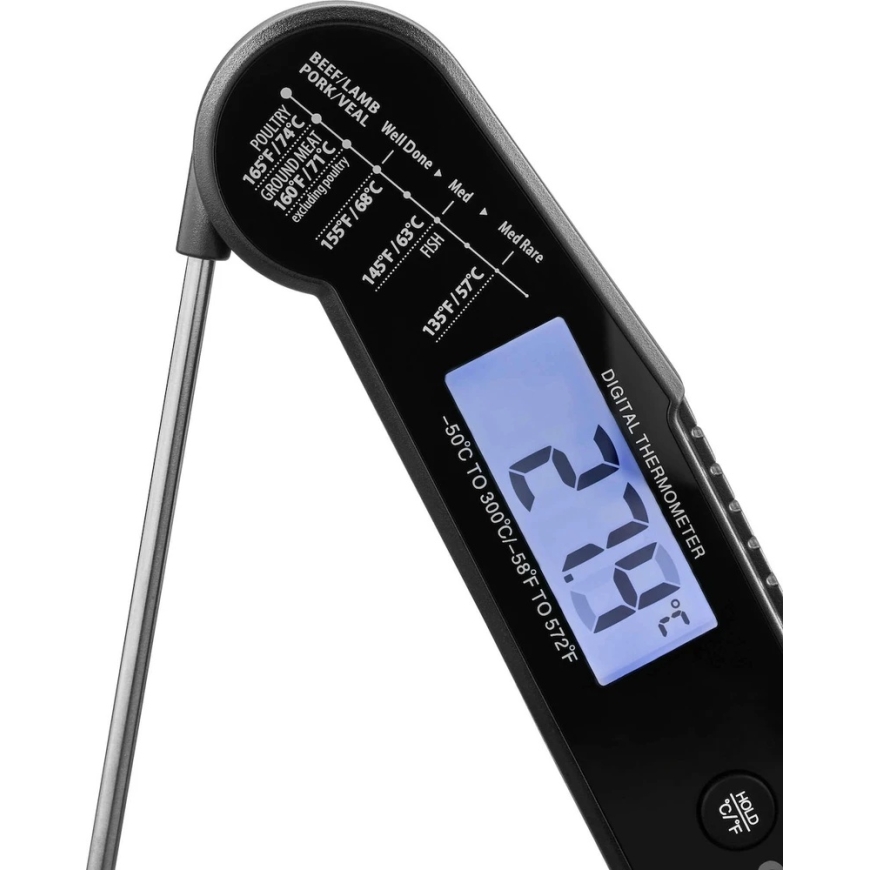 GEFU AUREMA folding digital thermometer – 4