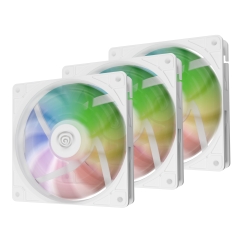 GENESIS Oxal 120 ARGB White 3-pack Корпус компьютера Вентилятор 12 cm Белый