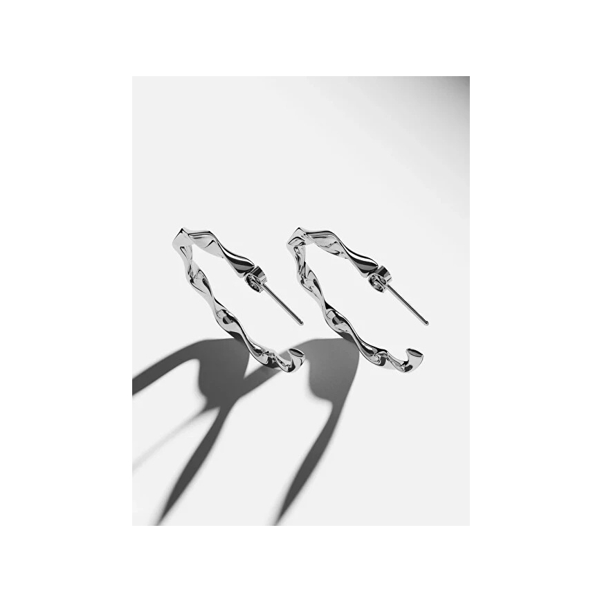 СSteel earrings Furiosa Waves SE-WAVES-S – 3