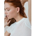 СSteel earrings Furiosa Waves SE-WAVES-S СSteel earrings Furiosa Waves SE-WAVES-S