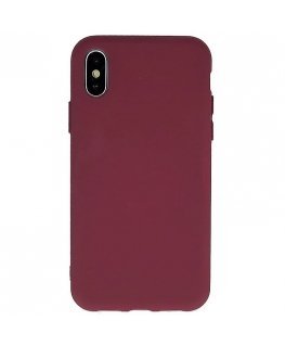 Mocco Liquid Silicone Case for Samsung Galaxy A42 5G Burgundy
