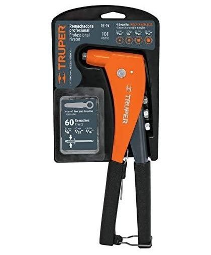 Truper Riveter with rivets 22.9cm 17961 – 4