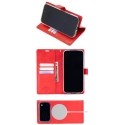 Mercury BlueMoon Diary MagSafe -kotelo iPhone 17 Pro Max / 18 Pro Max, punainen