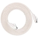 Extralink Cat.8 U/FTP 3м 40G Белый, LAN сетевой кабель, плоский, витая пара медный сетевой кабель Extralink Cat.8 U/FTP 3м 40G Белый, LAN сетевой кабель, плоский, витая пара медный сетевой кабель