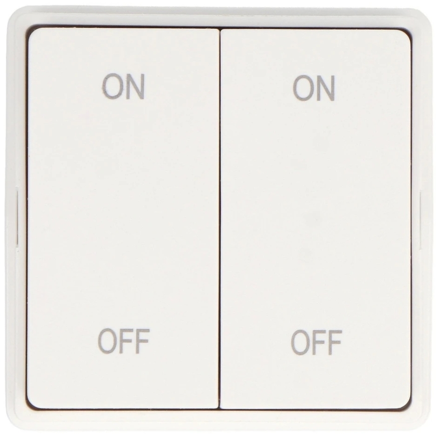 Remote control – two-channel kinetic button – RF 2.4GHz, designed for RTX modules – RTX RFR2K – 2