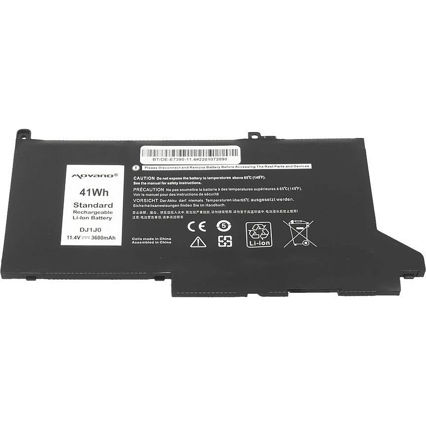 Movano Bateria myj96 do dell latitude e7390, e7490 - 11.4v - 3600 mah (41 wh) – 5