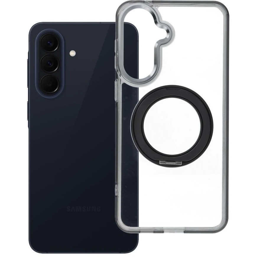 OEM Case for Samsung A57 Frame Circle Stand compatible with MagSafe black
