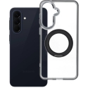 Oem Dėklas na Samsung A57 Frame Circle Stand zgodne su MagSafe juoda