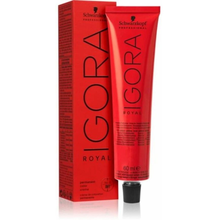 Wella Professionals Schwarzkopf Professional, Igora Royal, Püsivad Juuksevärvid, 6-77 Tume Vask Kergematele Juustele, 60 ml Nais