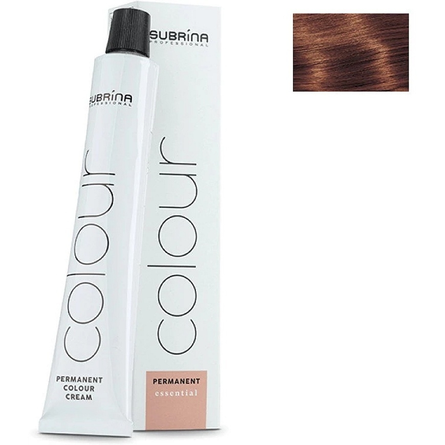 Subrina Professional, Essential Colour, kestävät hiusvärit, 6/73 tummanpunaruskea, vaaleille hiuksille, 100 ml, naisille – 2