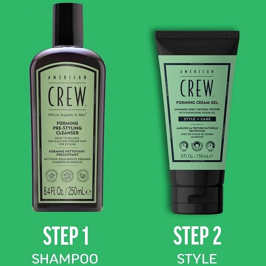 "American Crew Forming Cream" wave forming conditioner, 150 ml – 3