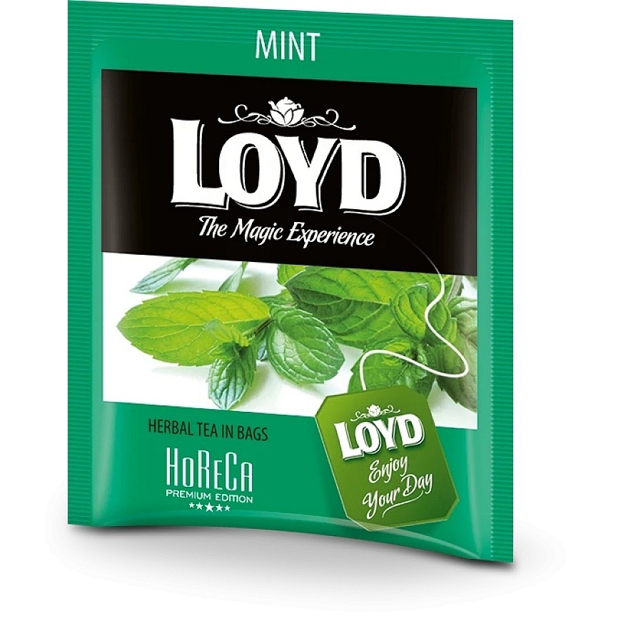 Žolelių arbatos gėrimas LOYD HORECA line Pipirmėčių, 500 x 1,7 g – 2