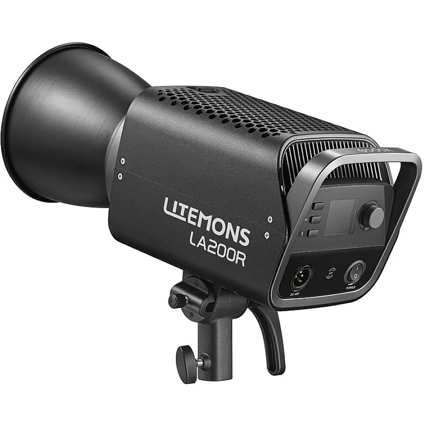 Apgaismojuma iekārta - Godox Litemons LA200R RGB LED gaisma 1800K-6500K melna – 4
