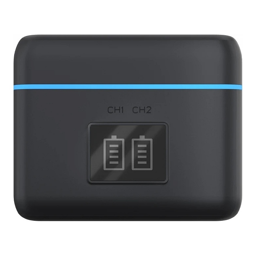 Charger - "Newell STD-USB" dual-channel charger for "Insta360 X5", 2-hour charging – 4
