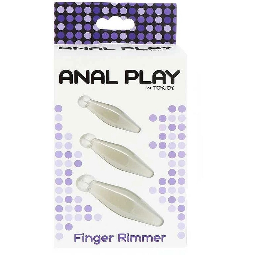 TOYJOY Kolm analplugiga sõrmeaas seksikomplekt – 2