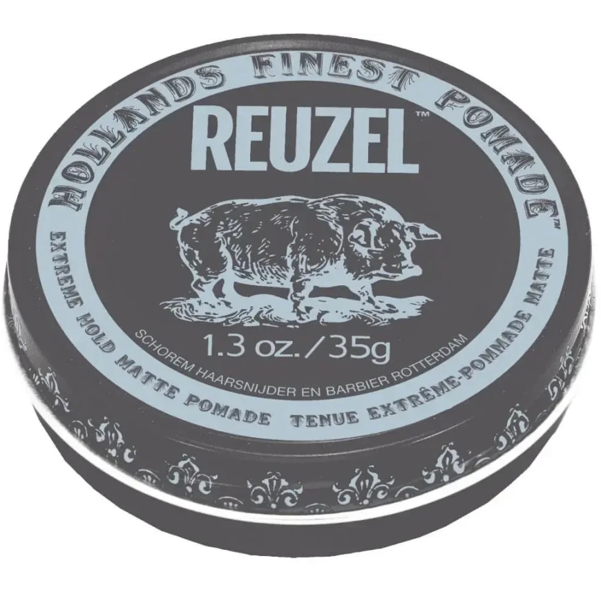 Reuzel Hollands Finest Pomade Extreme Hold Matte Pomade Hiusvoide, 35 g – 5