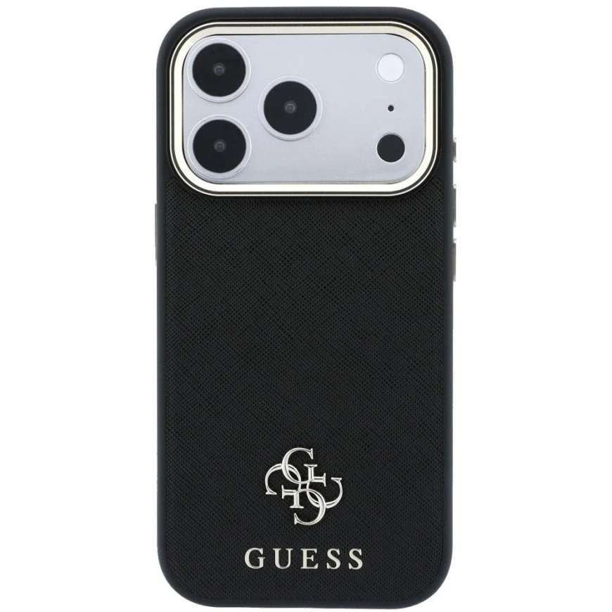 Guess Saffiano Small 4G & Classic Logo MagSafe muster iPhone 18 Pro / 17 Pro jaoks - Must – 5