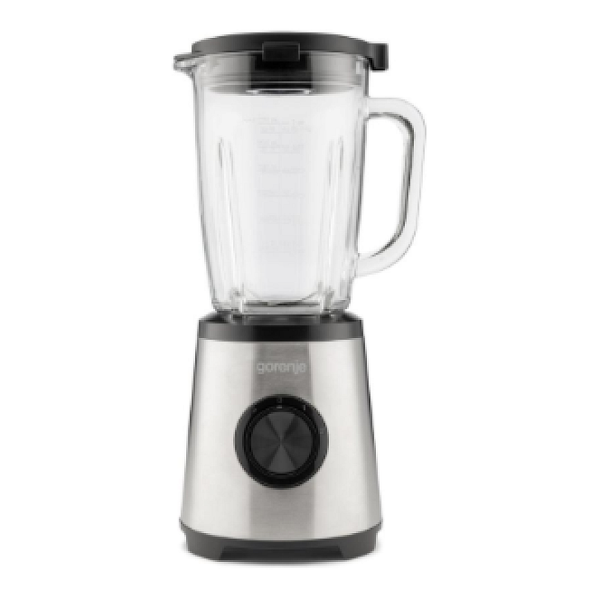 Gorenje Blender | B1300E | Tabletop | 1300 W | Jar capacity 1.75 L | Jar material Plastic | Black/Stainless steel