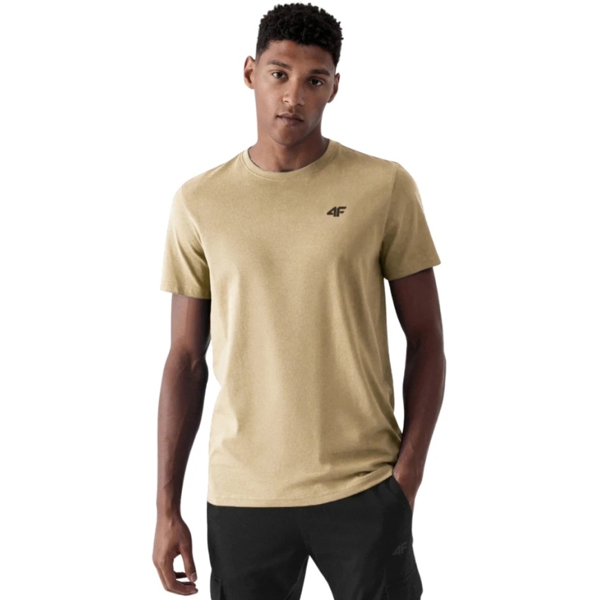 Men's T-Shirts 4F M4481 3-pack green, blue, sand color 4FWSS26TTSHM4481 90S (4XL) – 4