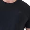 Men's T-shirt 4F M1785 dark black 4FWSS26TFTSM1785 20S (L) Men's T-shirt 4F M1785 dark black 4FWSS26TFTSM1785 20S (L)