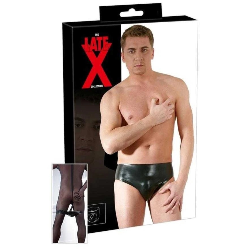 Late X Latex Men's Briefs XL – 2