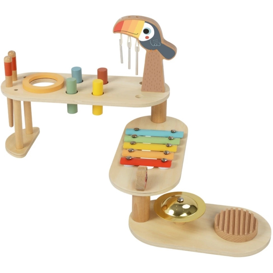 Tooky Toys TOOKY TOY educational musical table – Toucan – 5