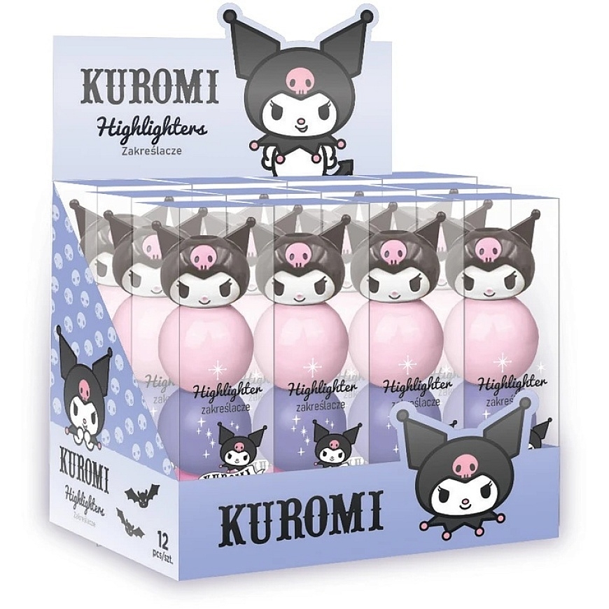 KUROMI värikkäät tussit, 13808PTR
