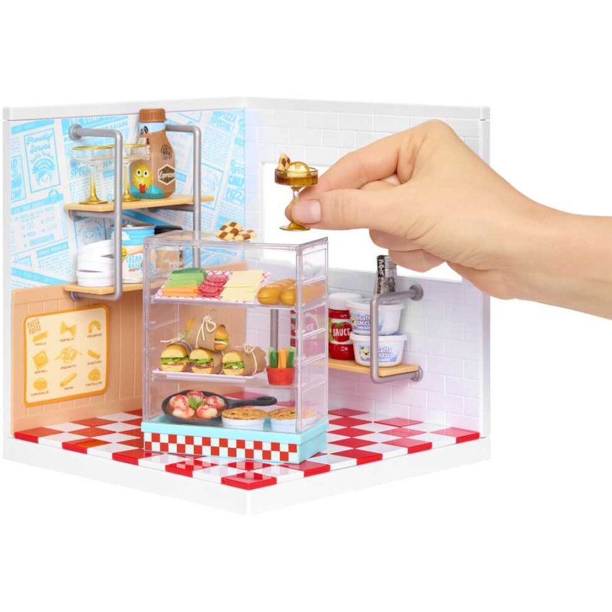 MGA Miniverse Make It Mini Spaces Пиццерия игровой набор – 5