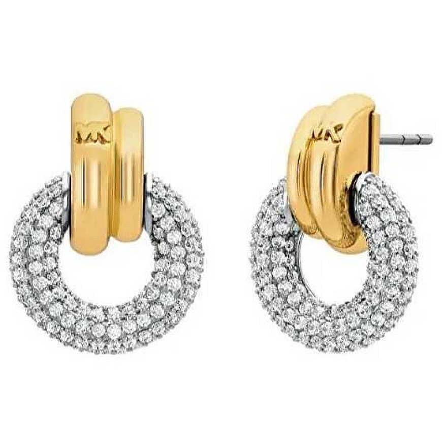 Michael Kors Derantys divkrāsu piekaramie auskari MKJ8533931