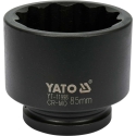 Yato Toya Sa Poland Головка розетка 12-гранная | 25 мм (1") | 85 мм (YT-11998) Yato Toya Sa Poland Головка розетка 12-гранная | 25 мм (1") | 85 мм (YT-11998)