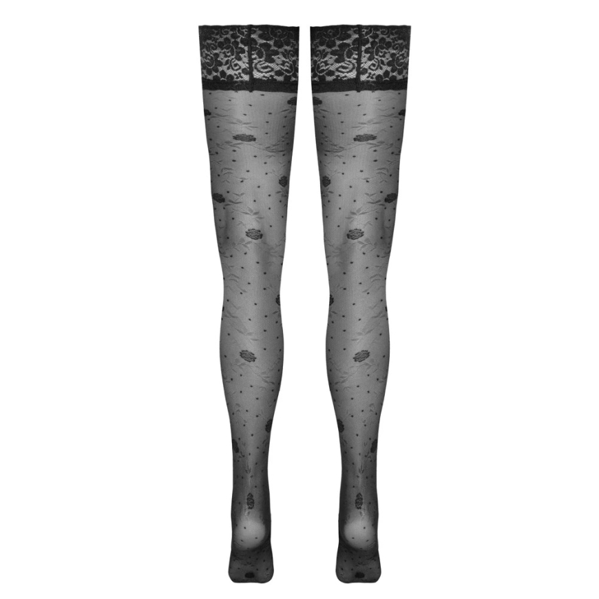 Cottelli Legwear Держится Роза 2 – 5
