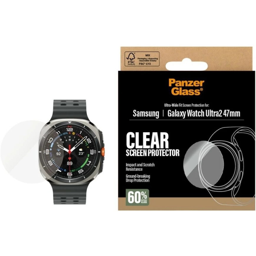 Panzer Glass Ekrano apsauga - PanzerGlass Galaxy Watch Ultra2 47 mm Skaidri – 2